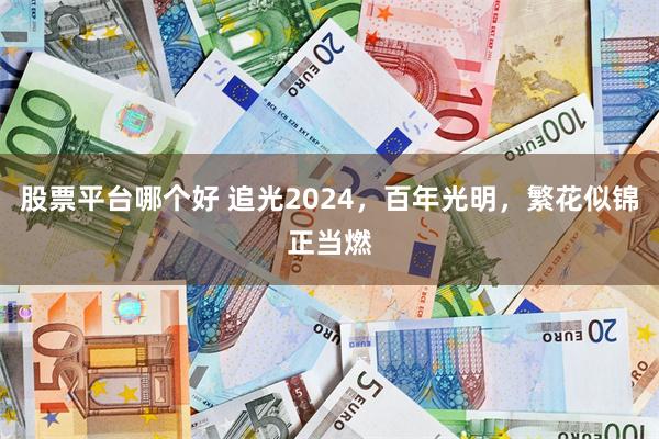 股票平台哪个好 追光2024，百年光明，繁花似锦正当燃