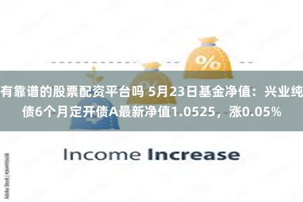 有靠谱的股票配资平台吗 5月23日基金净值：兴业纯债6个月定开债A最新净值1.0525，涨0.05%