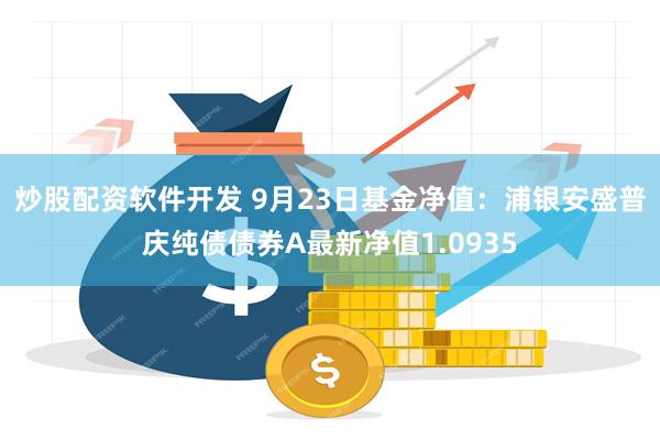 炒股配资软件开发 9月23日基金净值：浦银安盛普庆纯债债券A最新净值1.0935